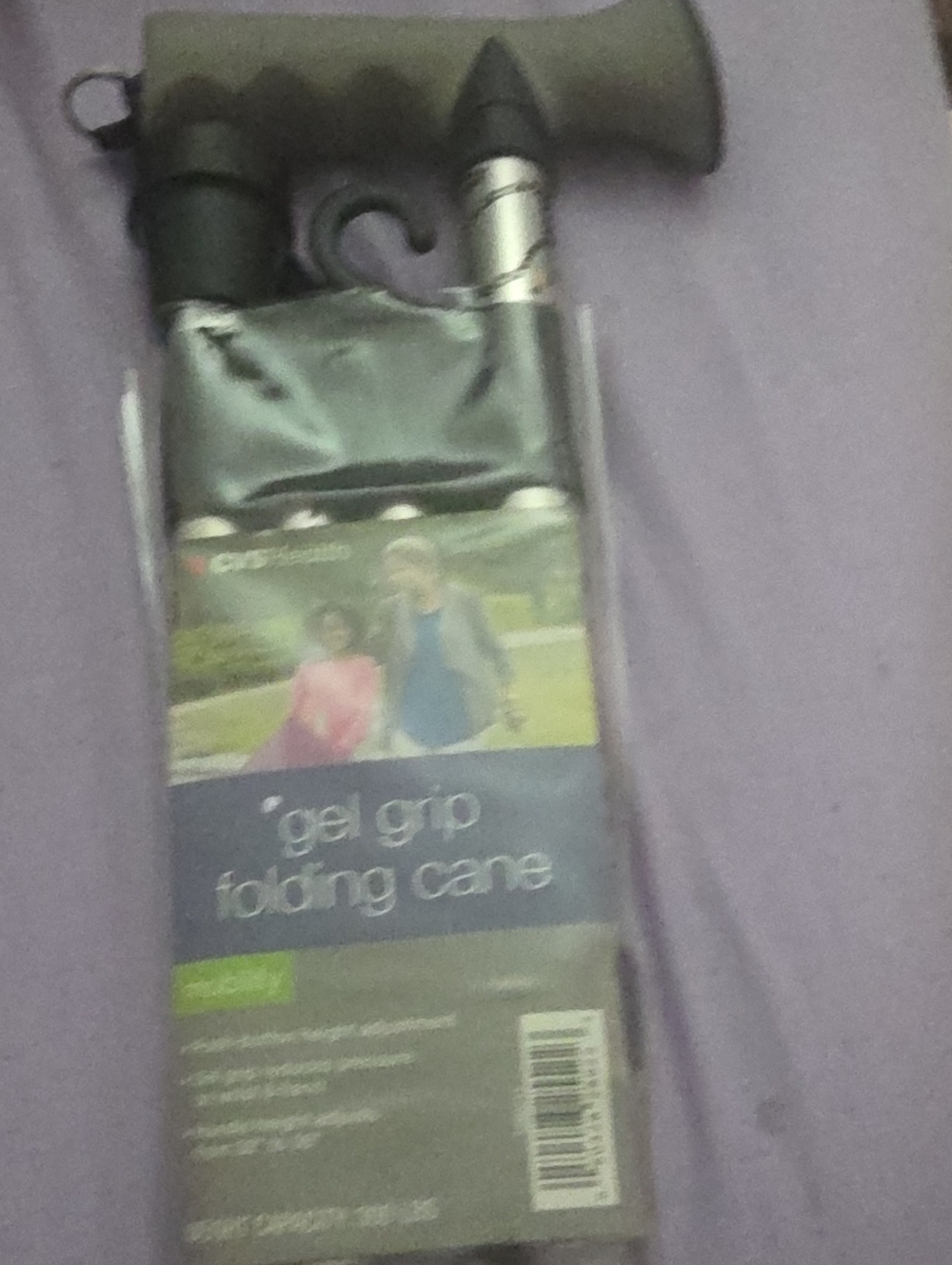 Gel Grip.folding Cane
